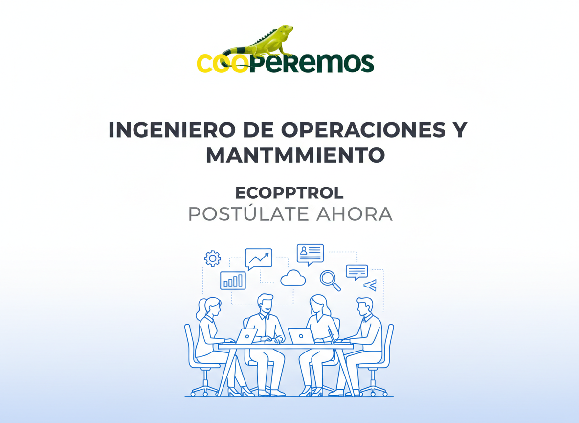 Empleo Ingeniero de Operaciones y Mantenimiento | Ecopetrol | Colombia