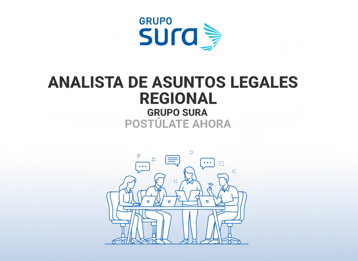 Trabajo Analista de Asuntos Legales Regional | Grupo Sura | Colombia