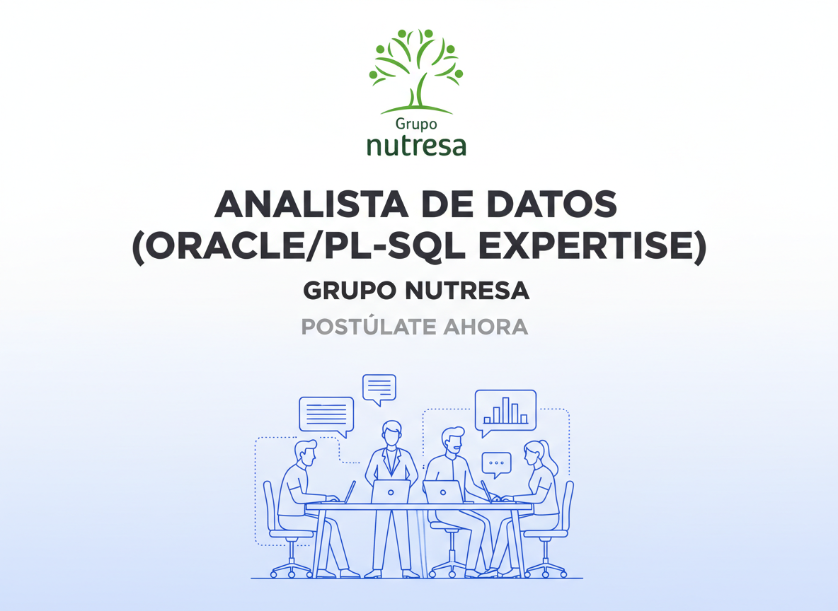 Trabajo Analista de Datos (Oracle/PL-SQL Expertise) - Grupo Nutresa