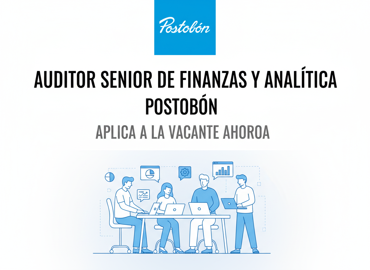 Trabajo Auditor Senior de Finanzas y Analítica | Postobón | Colombia