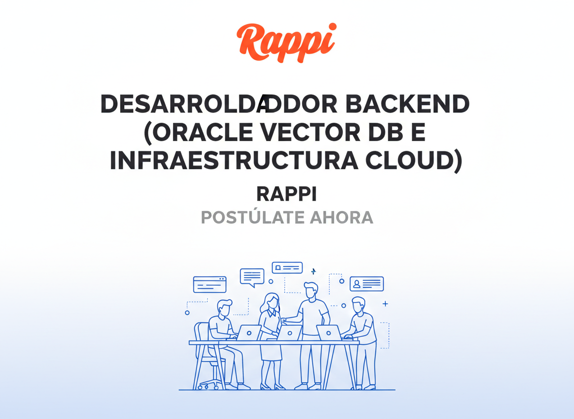 Trabajo Backend Developer (Oracle Vector DB & Cloud Infrastructure) | Rappi | Colombia