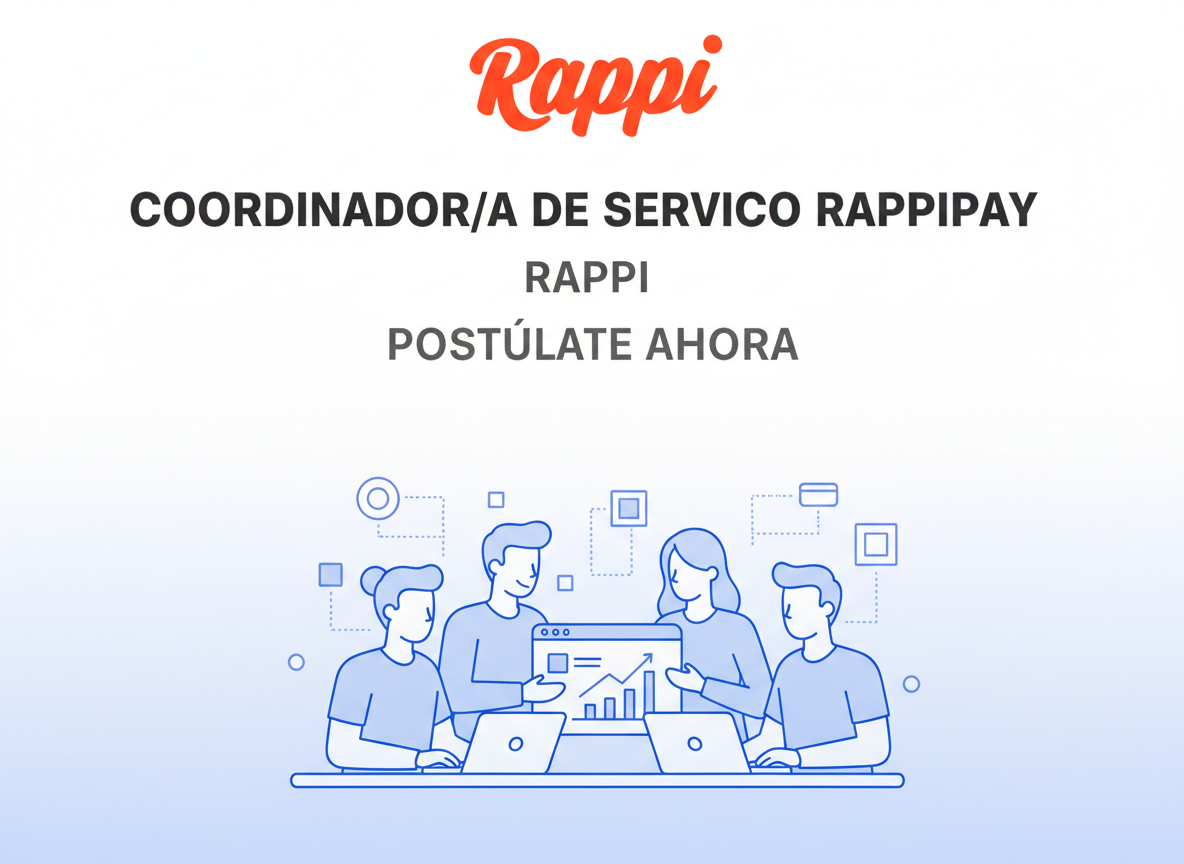 Trabajo Coordinador/a de Servicio RappiPay | Rappi | Colombia